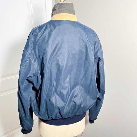 Faconnable Harrington Bomber Jacket NAVY - VINTAGE!! - Picture 4 of 10